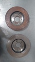 Discos delantero derecho e izquierdo ventilado para Dodge Caravan 96-00