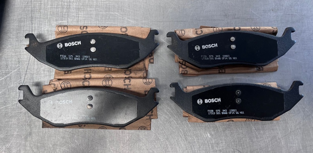 Pastillas de Freno Cerámicas Traseras para Dodge Durango 2003-2009 / Ram 1500 2003-2009.