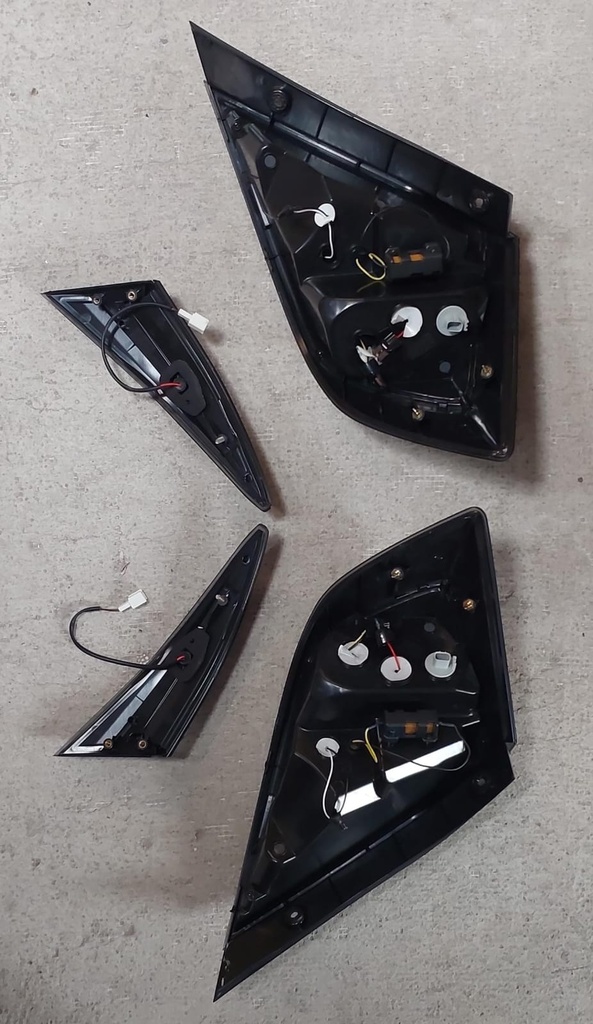 Luces traseras LED con lente ahumada para Honda Civic 16/21