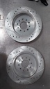 Discos traseros perforados ventilados para Ford Edge Limited 2011-2014