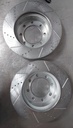Discos delanteros perforados ventilados para Ford F-550 Super Duty 05-16