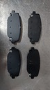 Pastillas de freno traseras para Volkswagen Routan 2009-2014