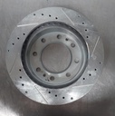 Disco delantero perforado ventilado para Chevrolet Silverado 1500 09-15