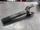 Eje Delantero Exterior de Cromolio con 19 Estrías para Dana 44. (9.72" de Largo)