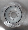 Disco trasero perforado ventilado para Audi Q7/Porsche Cayenne 2015-2018