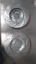 Discos delanteros perforados ventilados para Nissan Infiniti 2003-2005