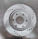 Disco delantero ventilado perforado para Chevrolet Blazer/K1500/K2500/Suburban 1500/Tahoe 88-00