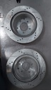 Discos trasero perforado ventilado para Nissan 350Z