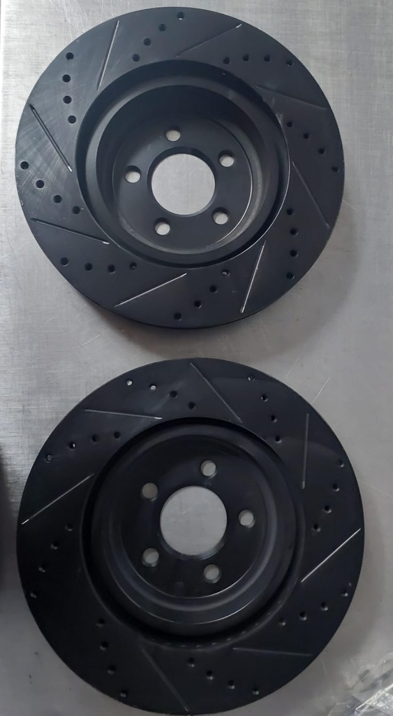 Discos delanteros perforados ventilados para Dodge Charger/ Dodge Challenger 15-23