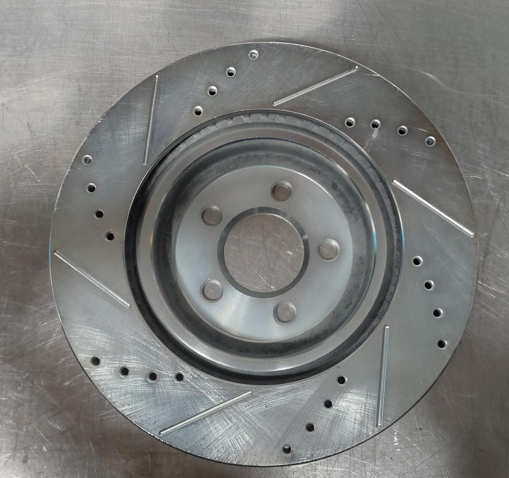 Disco delantero derecho ventilaado perforado para Dodge Challenger GT/Charger 17-18