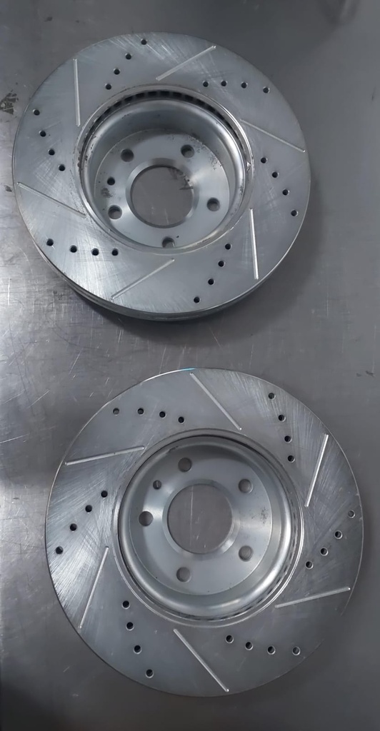 Discos delanteros ventilados perforados para Cadillac ATS/CT4 2013-2022