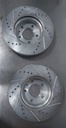 Discos delanteros ventilados perforados para Cadillac ATS/CT4 2013-2022