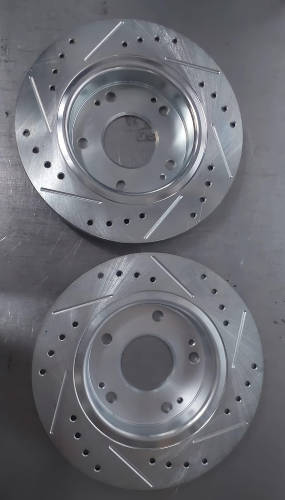 Discos traseros perforados para Honda Civic 2016-2023