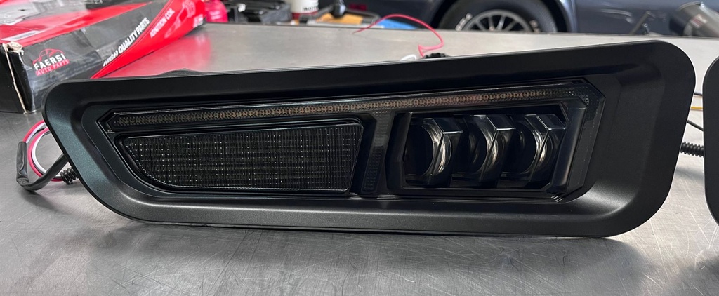 Halógenos Neblineros LED Secuenciales Ámbar DRL Ford F 150 Raptor Gen 2 2017-2020