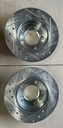 Discos delanteros perfortados ventilados para Volkswagen Jetta 99-06