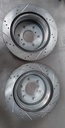 Discos traseros ventilados perforados para Chevrolet Silverado 1500/Tahoe/Suburban 1500/Avalanche 2007-2020