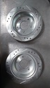 Discos traseros perforados ventilados para Toyota Camry/Avalon 2012-2018