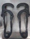 Ganchos de remolque delanteros para Dodge Ram 1500 2009-2019
