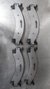Pastillas de freno traseras para Chevrolet Silverado 3500 2001-2003