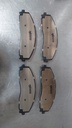 Pastillas de freno delanteras para Ford F-250/F-350/F-450 Super Duty 2012-2022