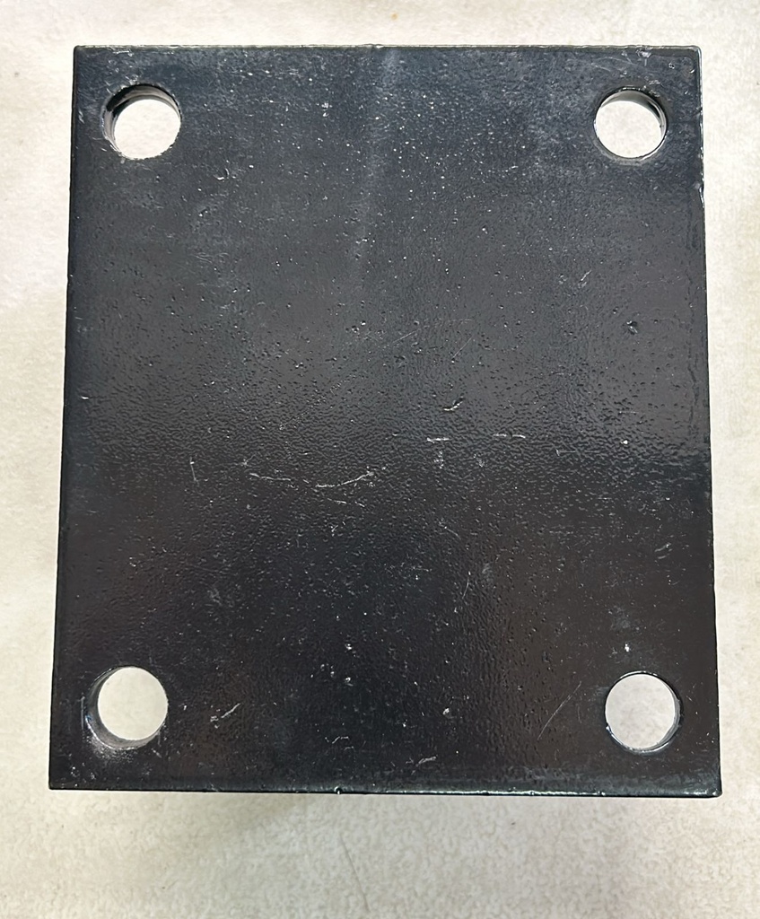 Plancha para receptor de pegadero 2"