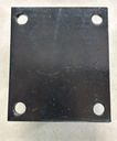 Plancha para receptor de pegadero 2"