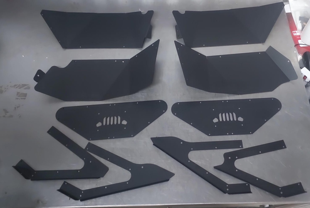 Forros Guardabarros internos traseros para Jeep JK 2007-2016