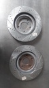 Disco delantero perforado ventilado para Toyota Camry 2006-2012