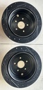 Disco trasero perforado ventilado para Subaru BRZ/Legacy/Outback 2010-2022