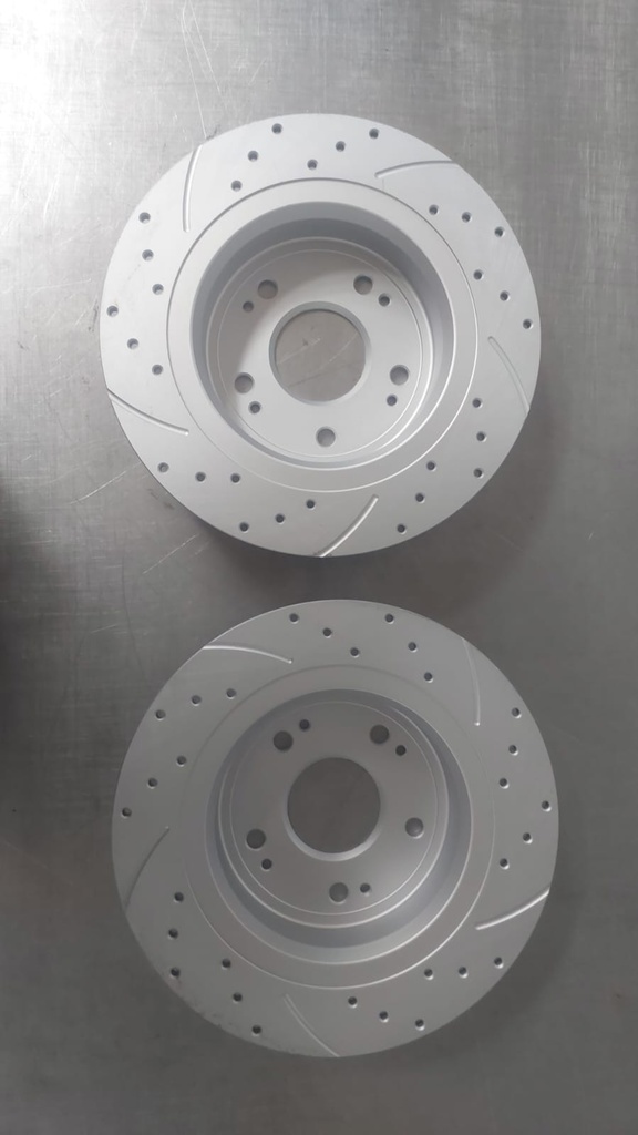 Discos traseros perforados solidos para Honda Civic 2015