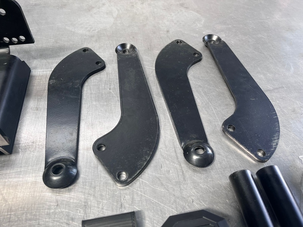 Placa Universal de pegadero 2" para Montaje de Winch capadidad 1500lbs