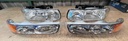 Juego de Luces Delanteras Cromadas Chevrolet Silverado 1500 / Suburban / Tahoe 2000-2006 2500 / 3500 1999-2002 /