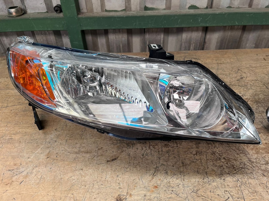 Luces Delanteras Cromadas Honda Civic 2006-2011