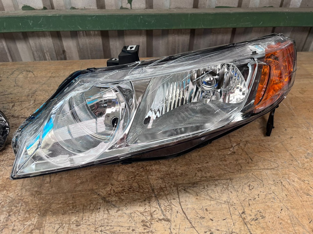 Luces Delanteras Cromadas Honda Civic 2006-2011