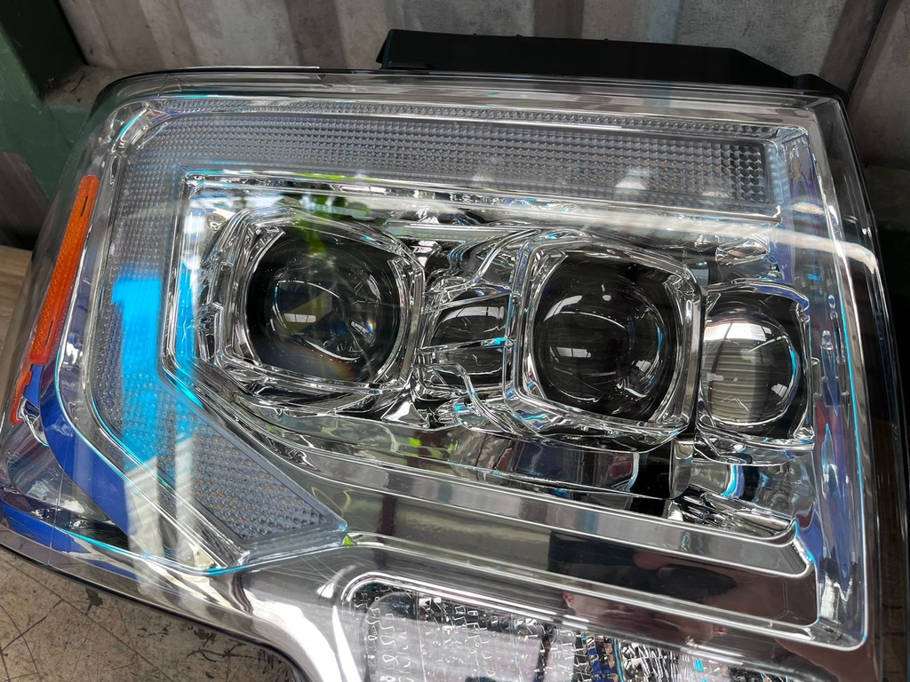 Luces Delanteras LED DRL / Doble Proyector de Luz para Ford F150 2009-2014