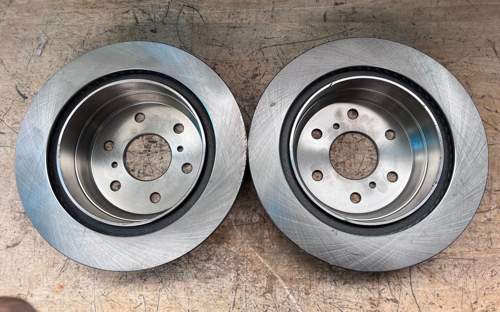 Discos traseros ventilados solidos para Chevrolet Silverado 1500 07-14