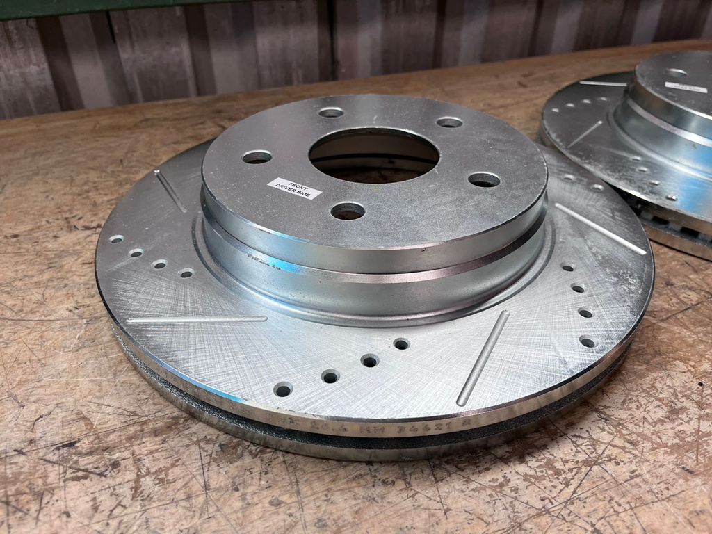 DISCOS DELANT PERFORADO/VENTILADO DODGE RAM 1500 11/22 DURANGO 04/09