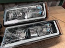 Juego de Luces Delanteras LED DRL Secuenciales Chevrolet Silverado 1500 / 2500 / 3500 de 2003-2006.