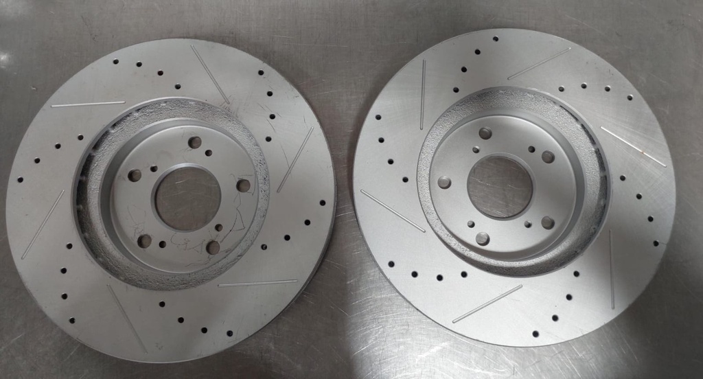 Discos delanteros perforados ventilados para Honda CR-V/Acura RDX  2007-2015