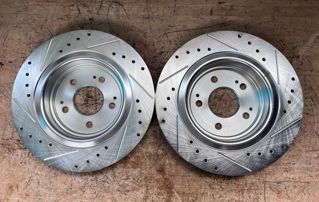 Discos Traseros Perforados/Sólidos Acura MDX 2017-2020.