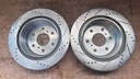 DISCOS TRAS PERFORADO/VENTILADO CHEVY 1500 SILVERADO AVALANCHE TAHOE SUBURBAN GMC SIERRA 07/20