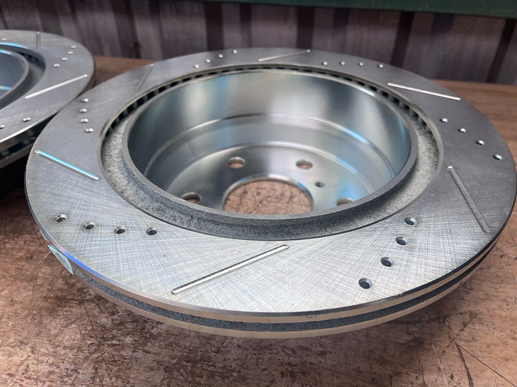 DISCOS TRAS PERFORADO/VENTILADO CHEVY 1500 SILVERADO AVALANCHE TAHOE SUBURBAN GMC SIERRA 07/20