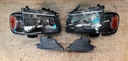 Juego de Luces Delanteras Carcasa Negra + Halógenos Neblineros Toyota Tacoma 2001-2004.
