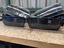 Juego de Luces Delanteras Carcasa Negra + Halógenos Neblineros Toyota Tacoma 2001-2004.