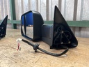 Espejos Tipo Remolque Negros Eléctricos con Luz de Señal para Dodge Ram 1500 / 2500 / 3500 1994-2001.