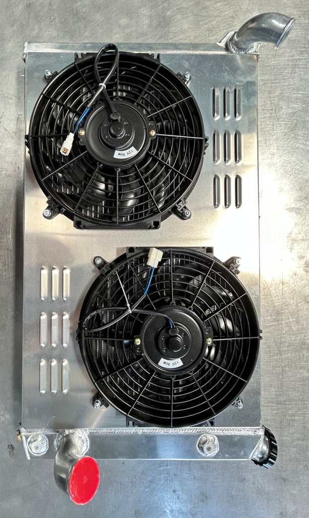 Radiador 3 Filas para Corvette Stingray 5.7L 7.4L 1973 a 1976