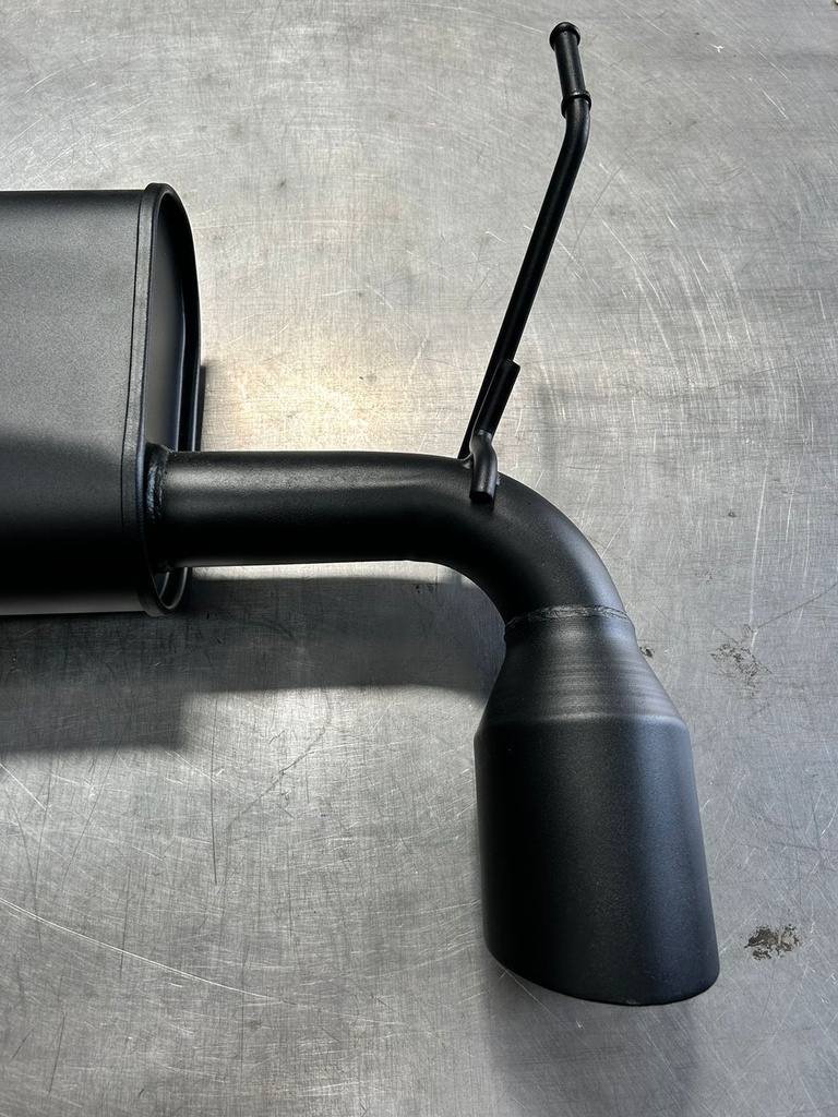 Alto Flujo para doble salida de escape Jeep JK 2007 al 2018