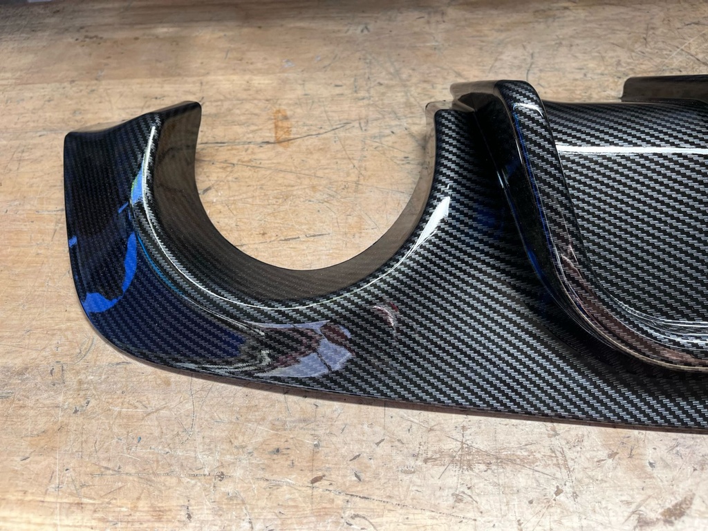 Lip Difusor de Bumper Trasero para Infiniti Q50 / Q50S 2014-2017.