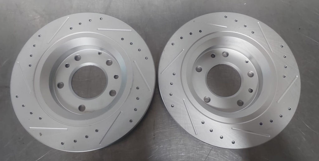 Discos traseros perforados para Ford Fusion/Mazda 6/Protege 2006-2011