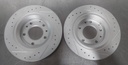 Discos traseros perforados para Ford Fusion/Mazda 6/Protege 2006-2011
